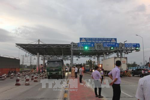 Giảm phí qua Trạm BOT Nam Bình Định từ 0 giờ ngày 1/1/2018 